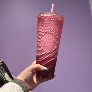 Starbucks Pink Studded Tumbler
